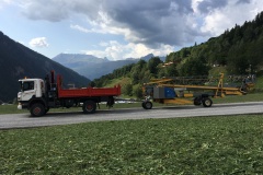 Transport d'une grue et ses lstes