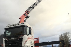 Nouveau SCANIA R580 avec grue 92T/m pour 36m de portée JIB+Treuil